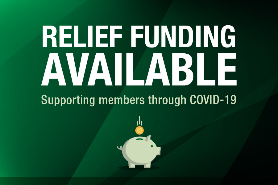 Special Relief Funding Available for Members