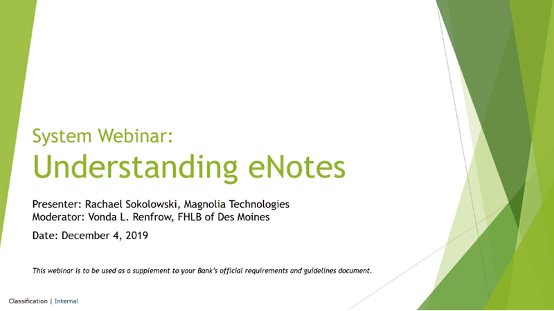 System Webinar: Understanding eNotes