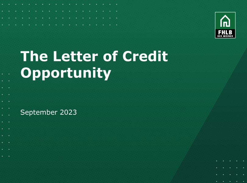 The Letter of Credit Opportunity Webinar 2023