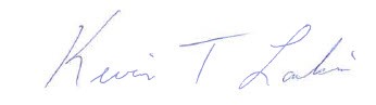 Kevin Larkin signature