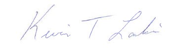 Kevin Larkin signature